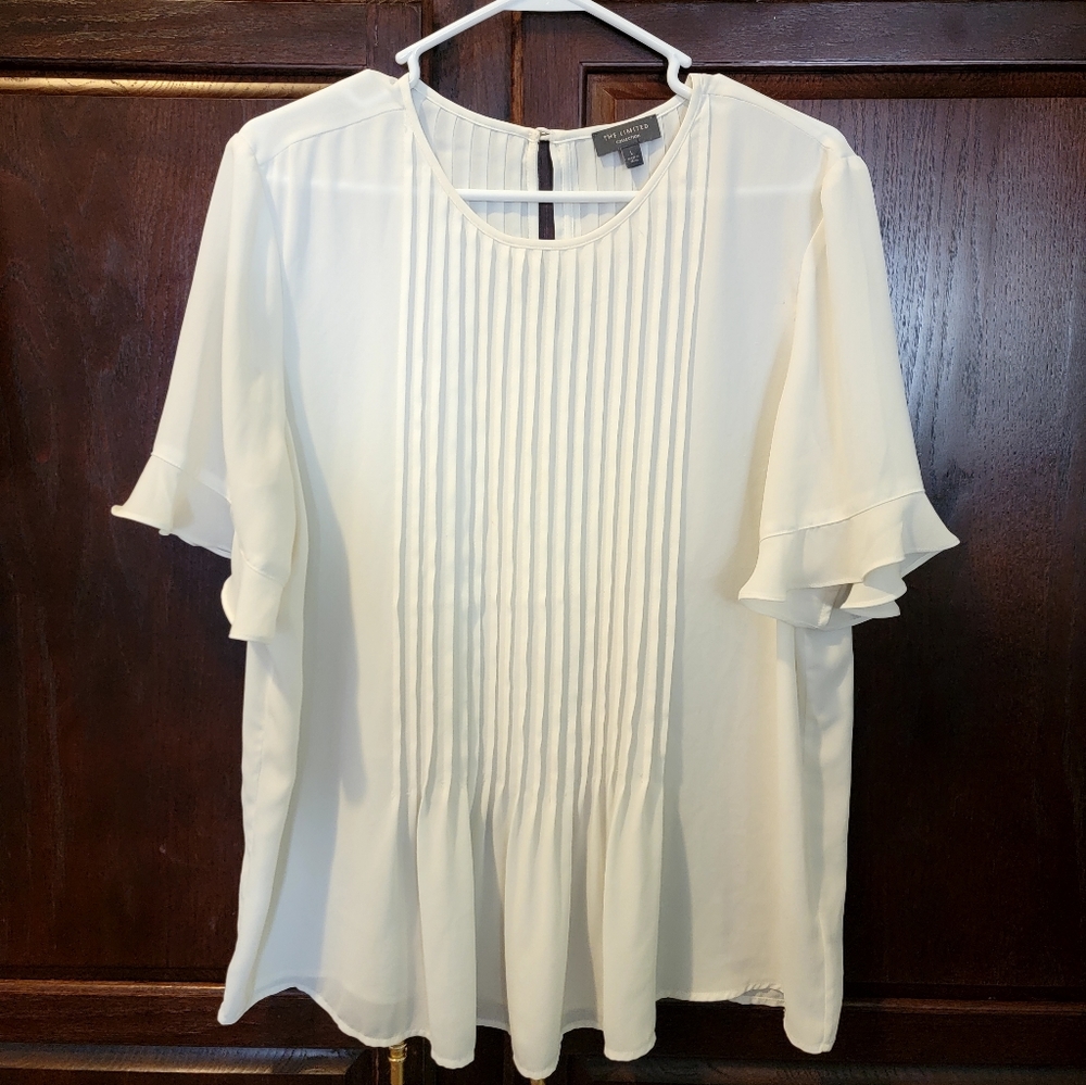 Pleated blouse